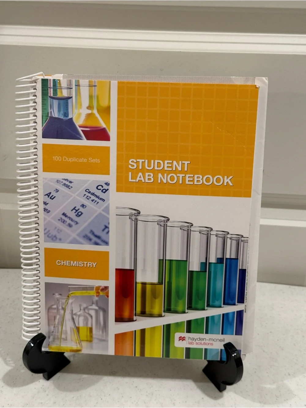 NEW Student Lab Chemistry Notebook by Hayden-McNeil Lab Solutions